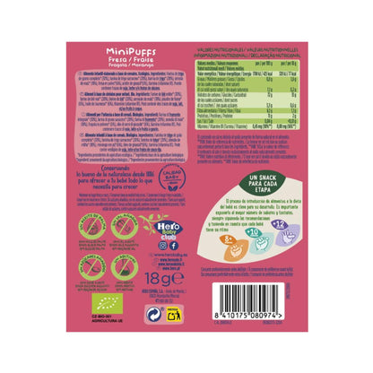 Pack 7x Snacks de Fresa Eco 18 g- Hero Solo