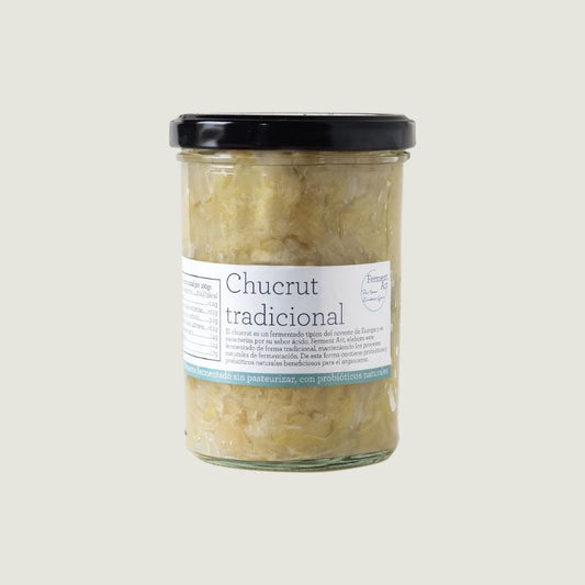 Chucrut Tradicional Eco Sin Pasteurizar Ferment Art 400 Gr