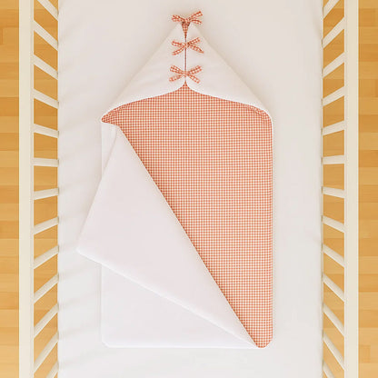 Nido De Bebé  En Algodón Bio Blanco