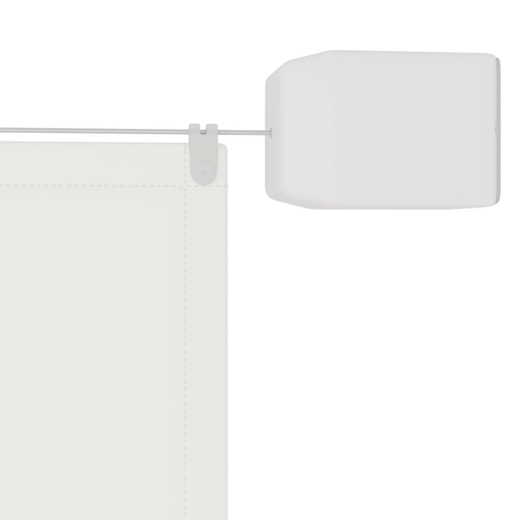 Vidaxl Toldo Vertical Blanco 60x420 Cm Tela Oxford_4