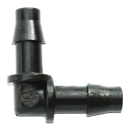 Codo microtubo 4 mm Planeta Huerto 10 unidades