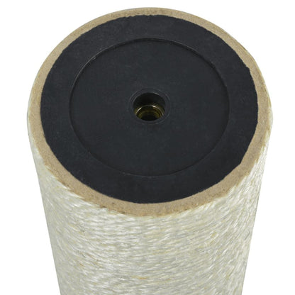 Vidaxl Poste Rascador Para Gatos 8x25 Cm 8 Mm Beige_1
