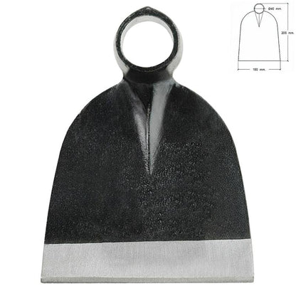 Azada Forjada Sin Mango    96/  750 Gramos_0