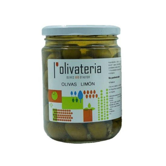 Aceitunas al limón Olivateria 225g