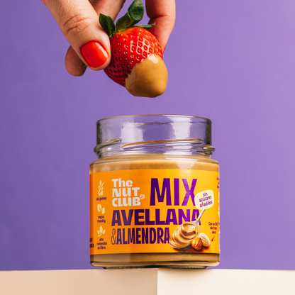 Pack crema de avellana y almendra nacional 4 uds The Nut Club 800g_3