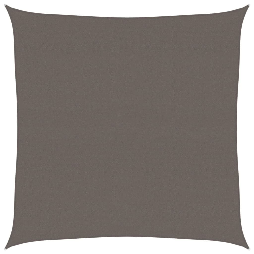 Vidaxl Toldo De Vela Gris Antracita Hdpe 160 G/m² 4,5x4,5 M_0