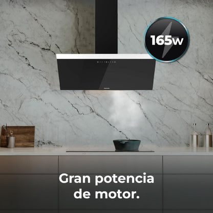Campanas Decorativas Bolero Flux Dt 606500 Glass Black A Cecotec_4