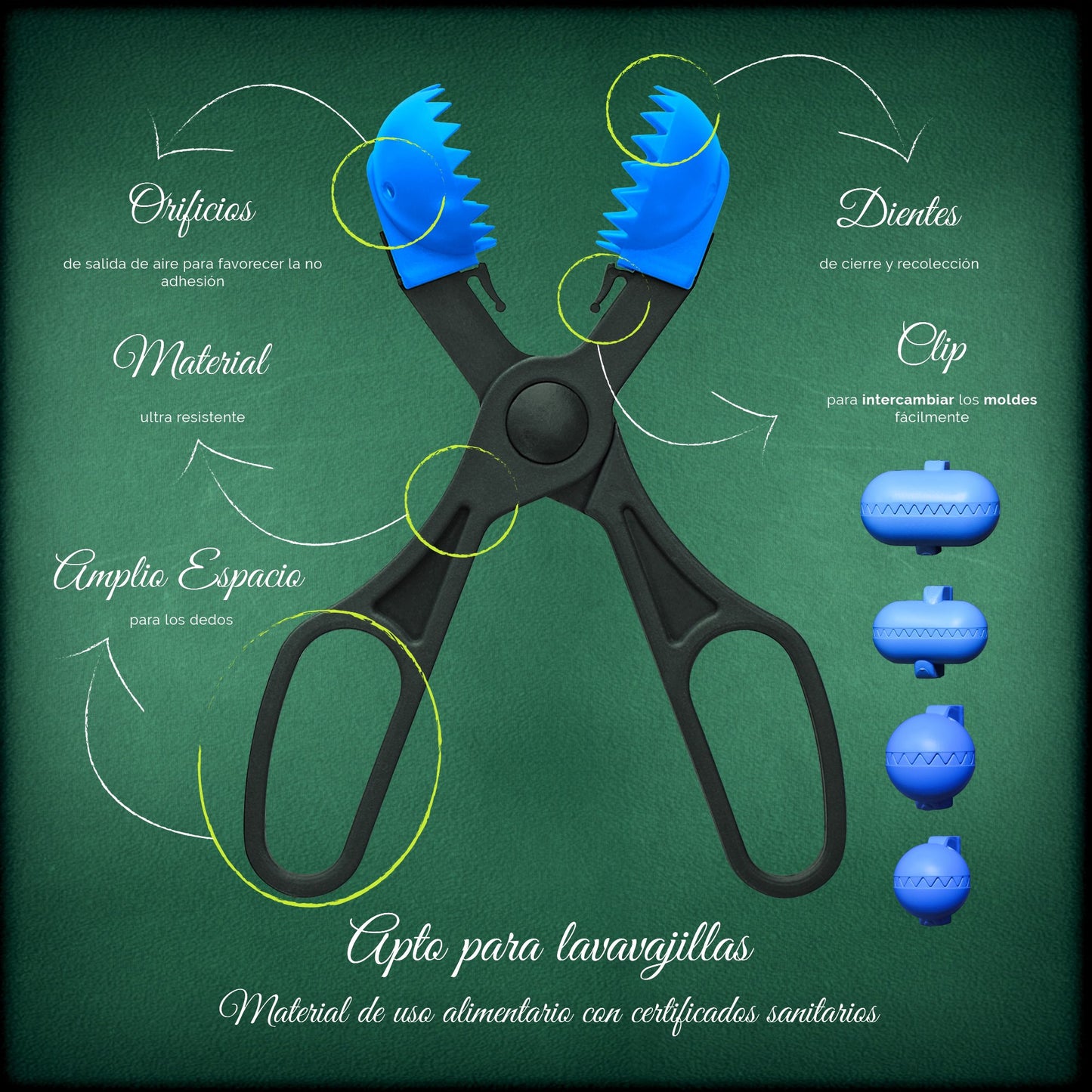 Pack De 3 Sartenes San Ignacio  Ø16cm Ø20cm Ø24cm + Utensilio Multiusos Con 4 Moldes Intercambiables + 20 Bandejas De Conservación_3