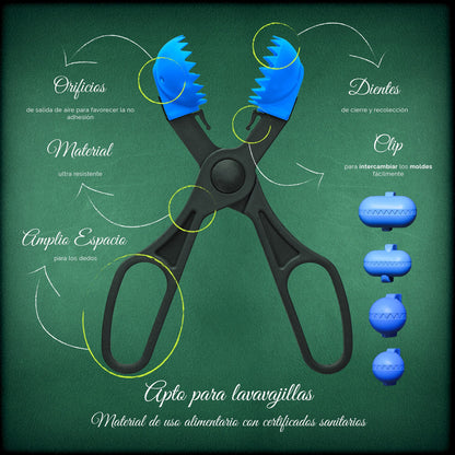 Pack De 3 Sartenes San Ignacio  Ø16cm Ø20cm Ø24cm + Utensilio Multiusos Con 4 Moldes Intercambiables + 20 Bandejas De Conservación_3