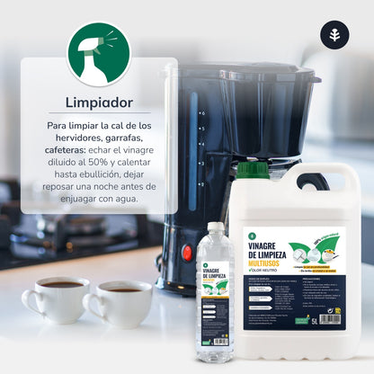 Pack 3x Vinagre Blanco de Limpieza Planeta Huerto 5 L