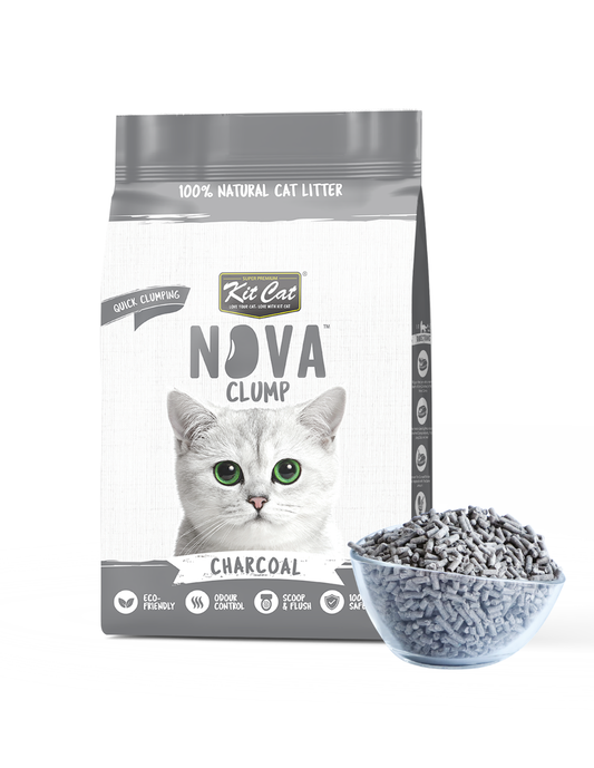 Kit Cat Arena Eco SoyaClump - Charcoal 7 L Arena para gatos