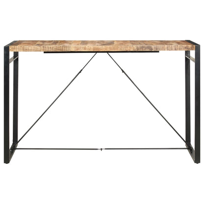 Mesa Alta De Cocina De Madera Maciza De Mango 180x90x110 Cm_0