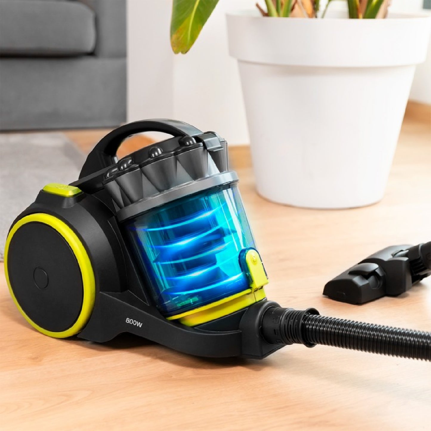 Cecotec Aspirador Sin Bolsa Potente De Trineo Conga Popstar 3000 X-treme. 800 W Multiciclónico Depósito 4 L Filtrado De_3