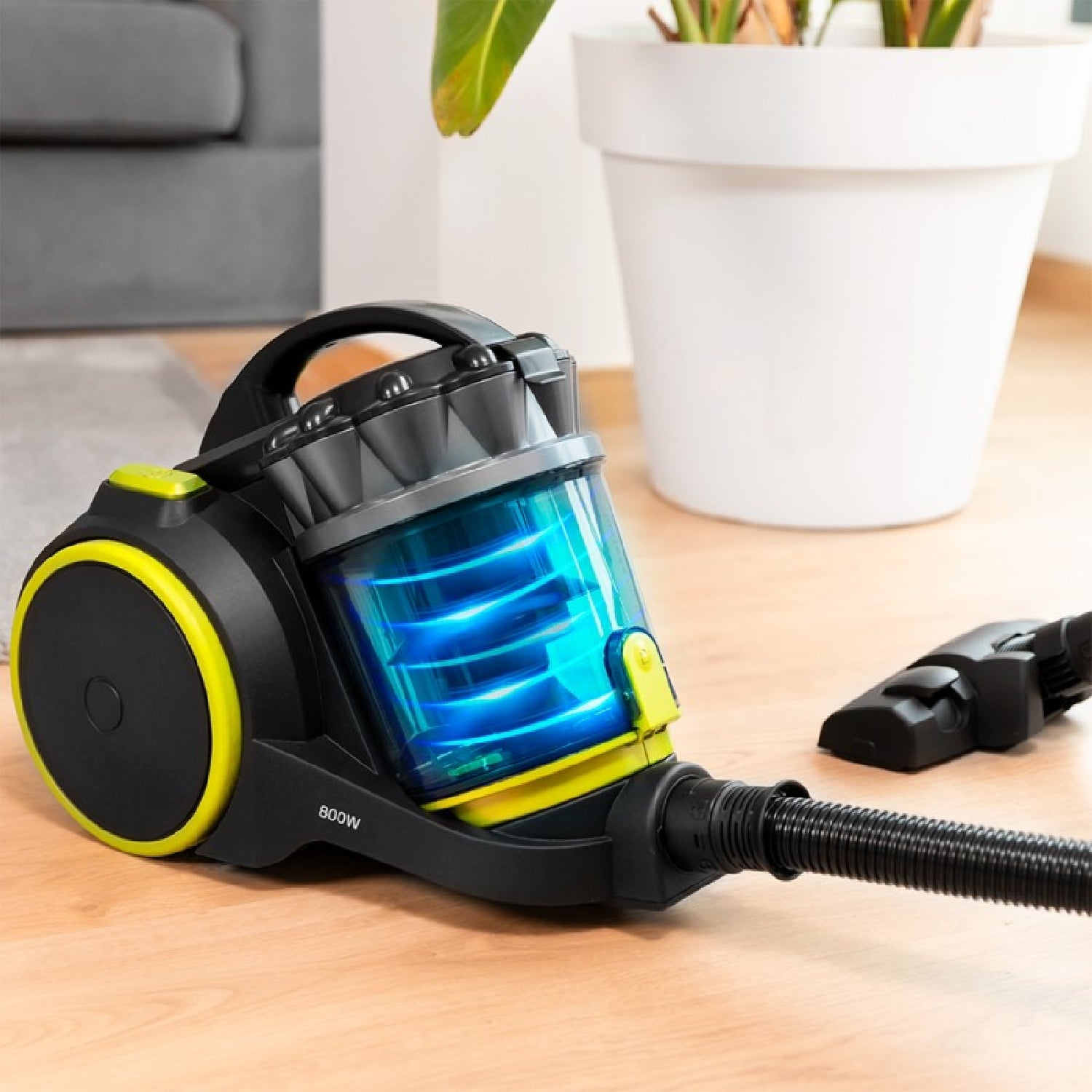Cecotec Aspirador Sin Bolsa Potente De Trineo Conga Popstar 3000 X-treme. 800 W Multiciclónico Depósito 4 L Filtrado De_3