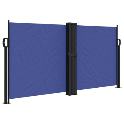 Vidaxl Toldo Lateral Retráctil Azul 120x1200 Cm_0