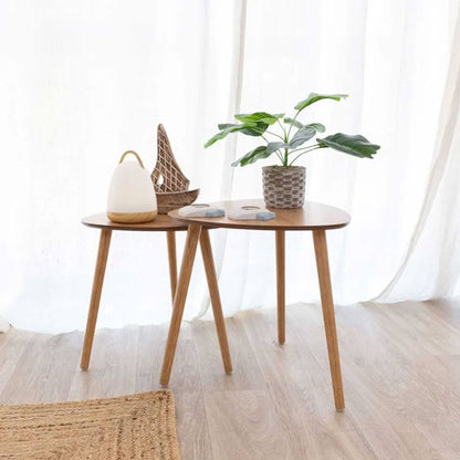 Well Home Juego De 2 Mesas Auxiliares Con Tablero De Borde Inclinado