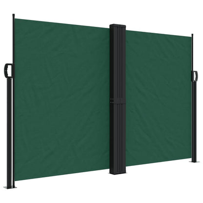 Vidaxl Toldo Lateral Retráctil Verde Oscuro 160x1000 Cm_0