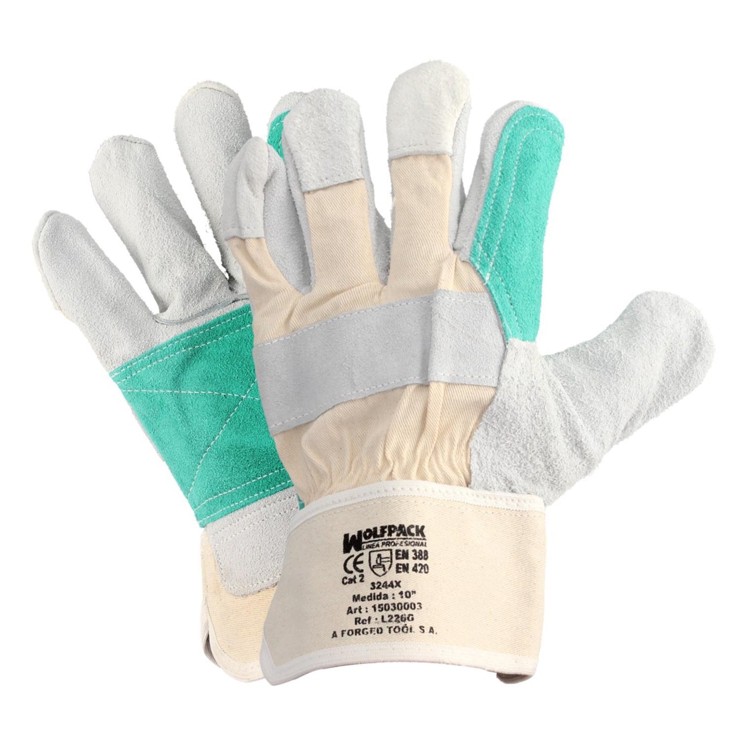 Guantes Americano Serraje Palma Reforzada (par)_3