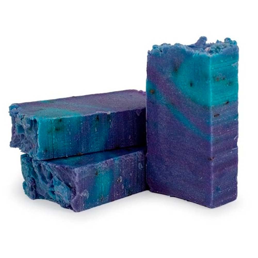 Pack 2 Jabón Natural De Lavanda - Indicado Para Después Del Afeitado - Piel Sensible, Seca Y Dañada - Reduce El Acné_0