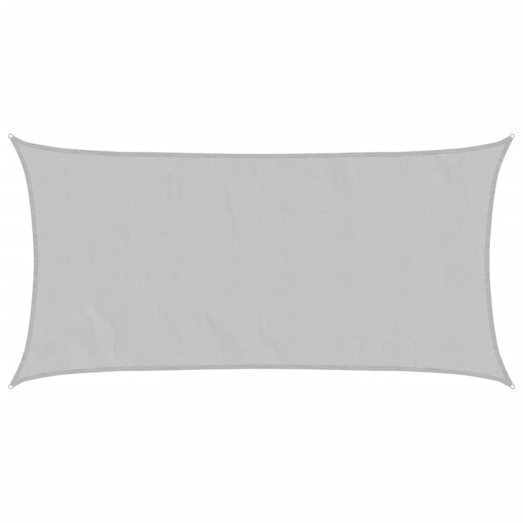 Vidaxl Toldo De Vela Poliéster Oxford 100% Gris Claro 6x3 M_0