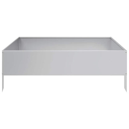 Jardinera De Acero Galvanizado 100x100x33,5 Cm_3