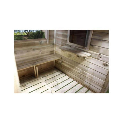 Casita infantil con porche Hacienda Soulet