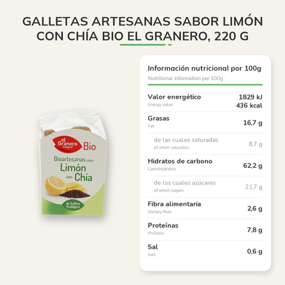 Información nutricional