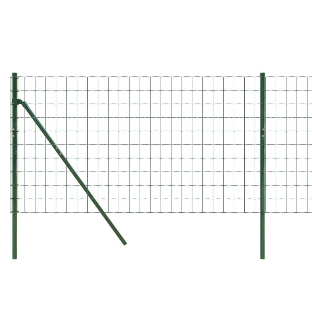 Cerca De Alambre De Acero Galvanizado Verde 0,8x25 M / Vetonek_1
