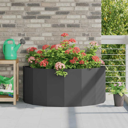 Jardinera Negro 120 X 60 X 50 Cm Acero_1