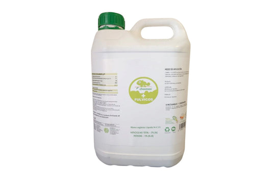 Fertilizante Chamae + Fúlvicos Ecológico 5 Litros, Uso Doméstico._0