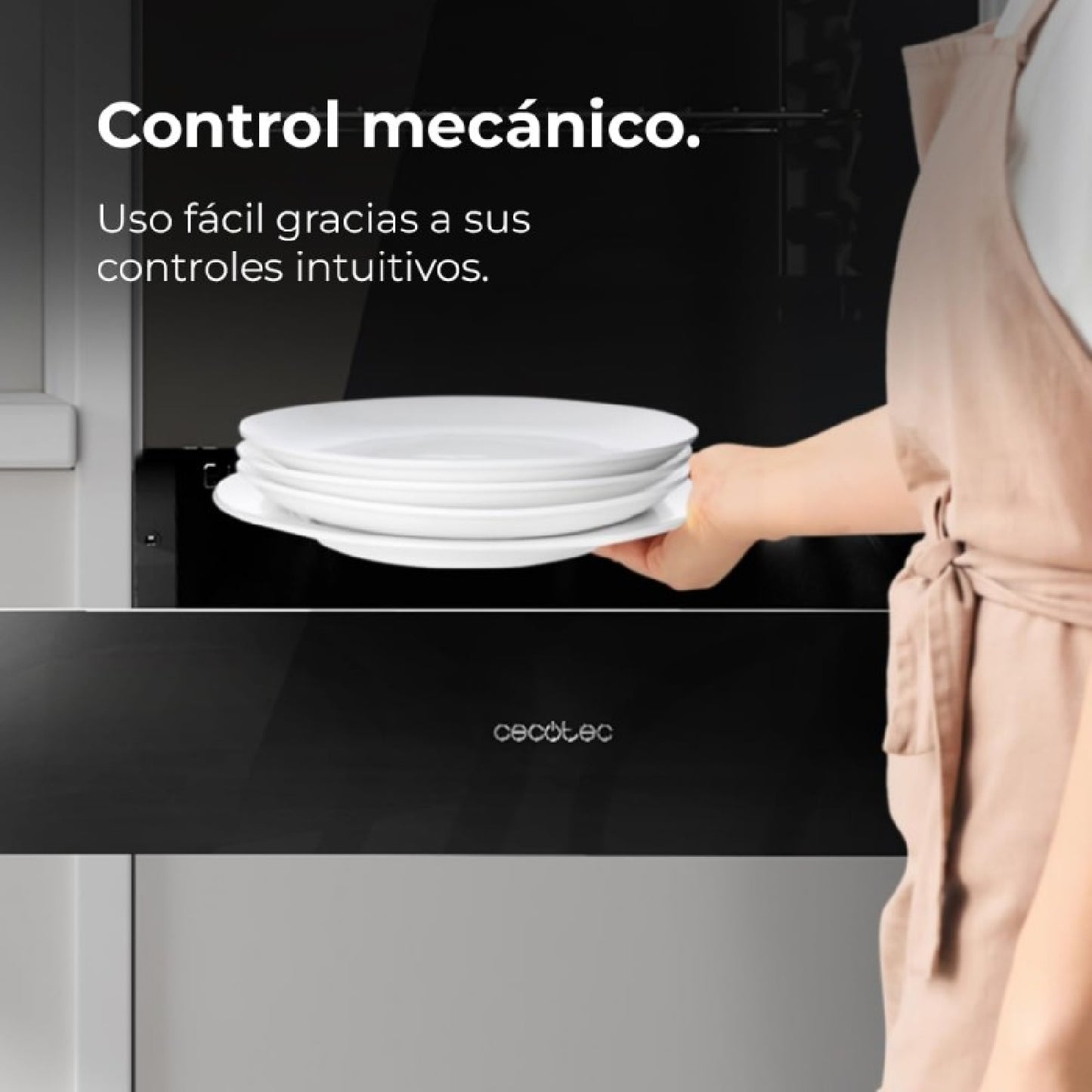 Cecotec Calientaplatos Bolero Hexa Wd Glass Black_3
