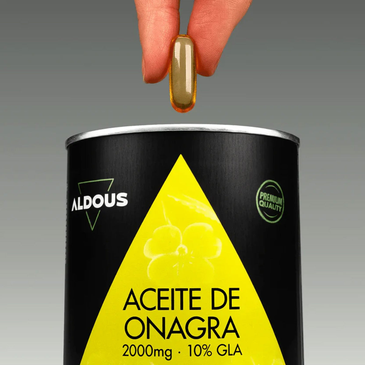 Aceite de Onagra Perlas 2000mg Aldous Bio 200 cápsulas blandas