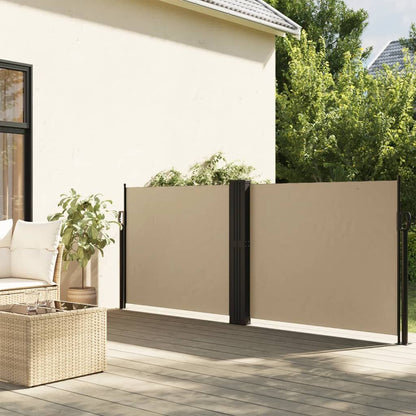 Vidaxl Toldo Lateral Retráctil Beige 120x600 Cm_1