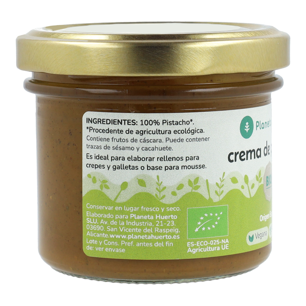 Pack 2x Crema de Pistacho 100% ECO Planeta Huerto 100 g