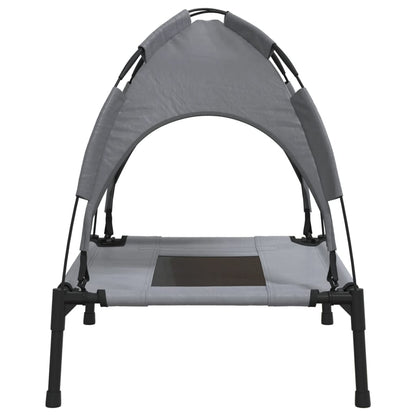 Vidaxl Cama Para Perros Con Dosel Antracita Tela Oxford Y Acero_5