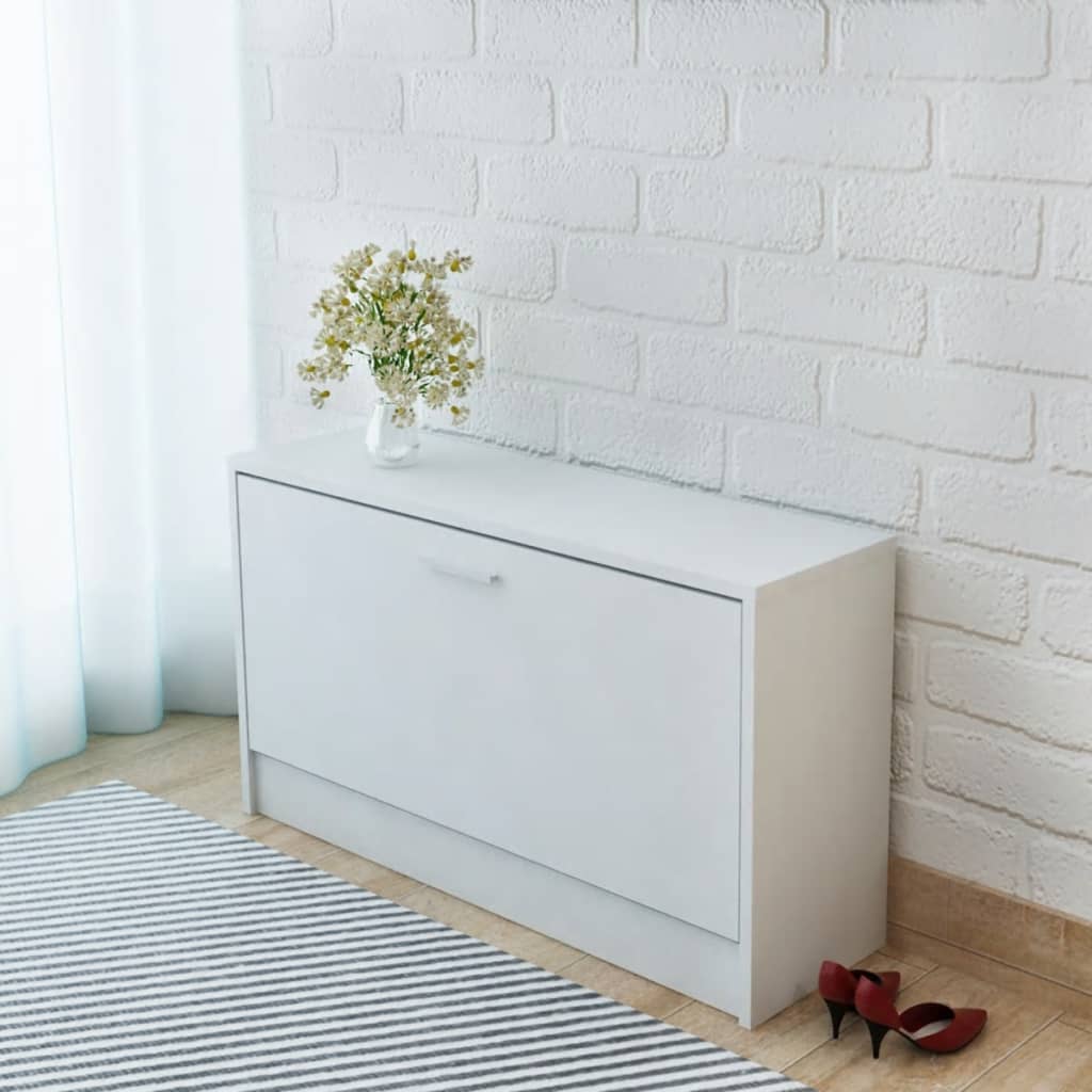 Banco Zapatero Blanco 80x24x45 Cm / Vetonek_5