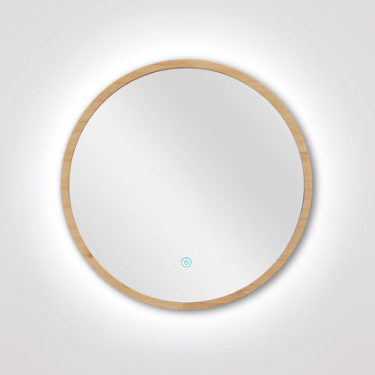 Espejo De Pared Redondo, Con Luz Led_5