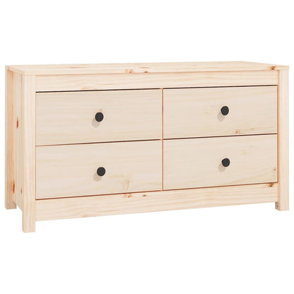 Armario Auxiliar De Madera Maciza De Pino 100x40x54 Cm / Vetonek_1