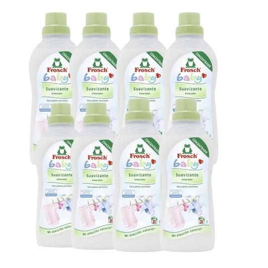 Pack 8X Baby suavizante Frosch 750 ml