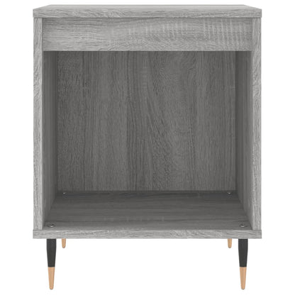 Mesita De Noche 2 Uds Madera Ingeniería Gris Sonoma 40x35x50 Cm_3