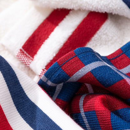 Set 3pzs Paños De Cocina 50x70cm 400gsm 100%algodón Teñido El Ganso