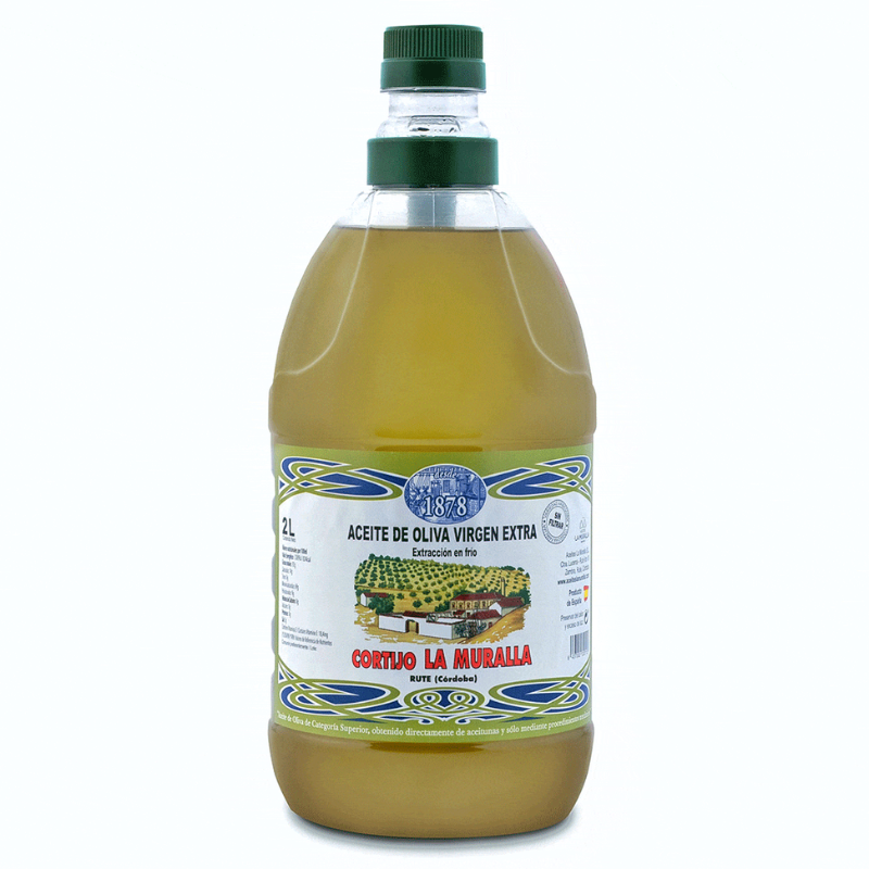 Cortijo La Muralla | Aceite De Oliva Virgen Extra | Variedad Arbequina | Botella 2 L_0