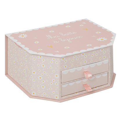 Joyero lana Infantil Rosa 2 Cajones_0