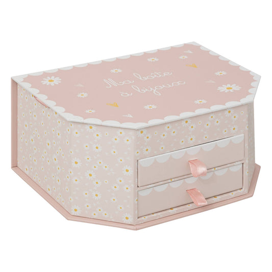 Joyero lana Infantil Rosa 2 Cajones_0