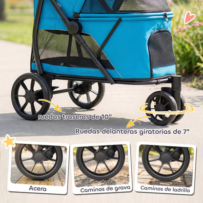Pawhut Carrito Para Perros Plegable_4