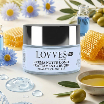 Lovves Crema Noche Hombre Tratamiento De Arrugas 50ml_5