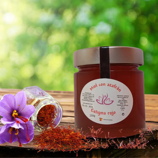 Miel Cruda Con Azafrán – Miel Natural Y Gourmet, Pura Y De Calidad Premium | Venta Directa Del Apicultor_0