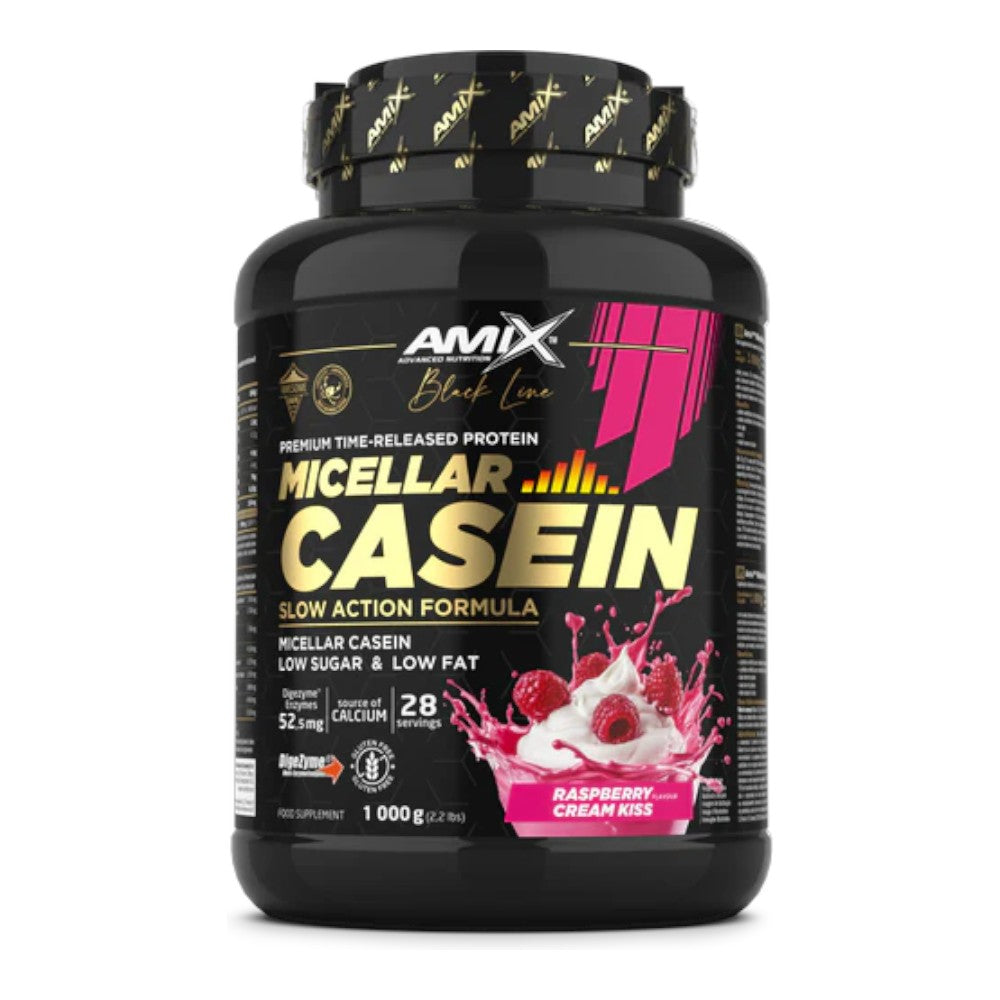 Black Micellar Casein 1 Kg Raspberry Cream Kiss_0