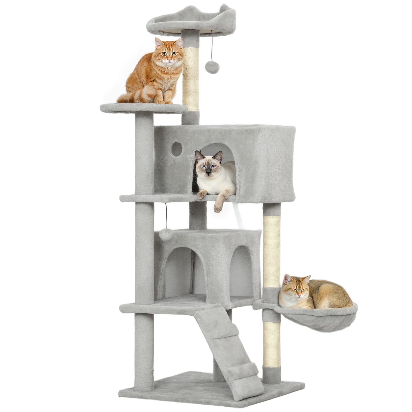 Pawhut Árbol Rascador Para Gatos_0