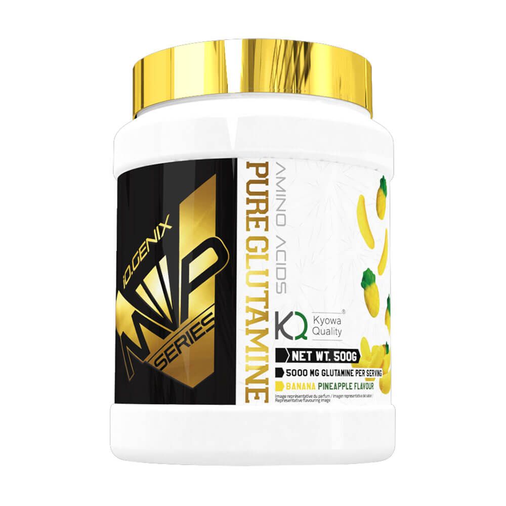 Pure Glutamina (kyowa Quality®) - 500g - Platano Y Piña - Glutamina - Io.genix_0